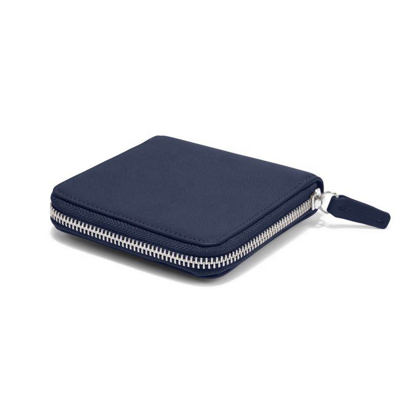 Blue Leather Wallet